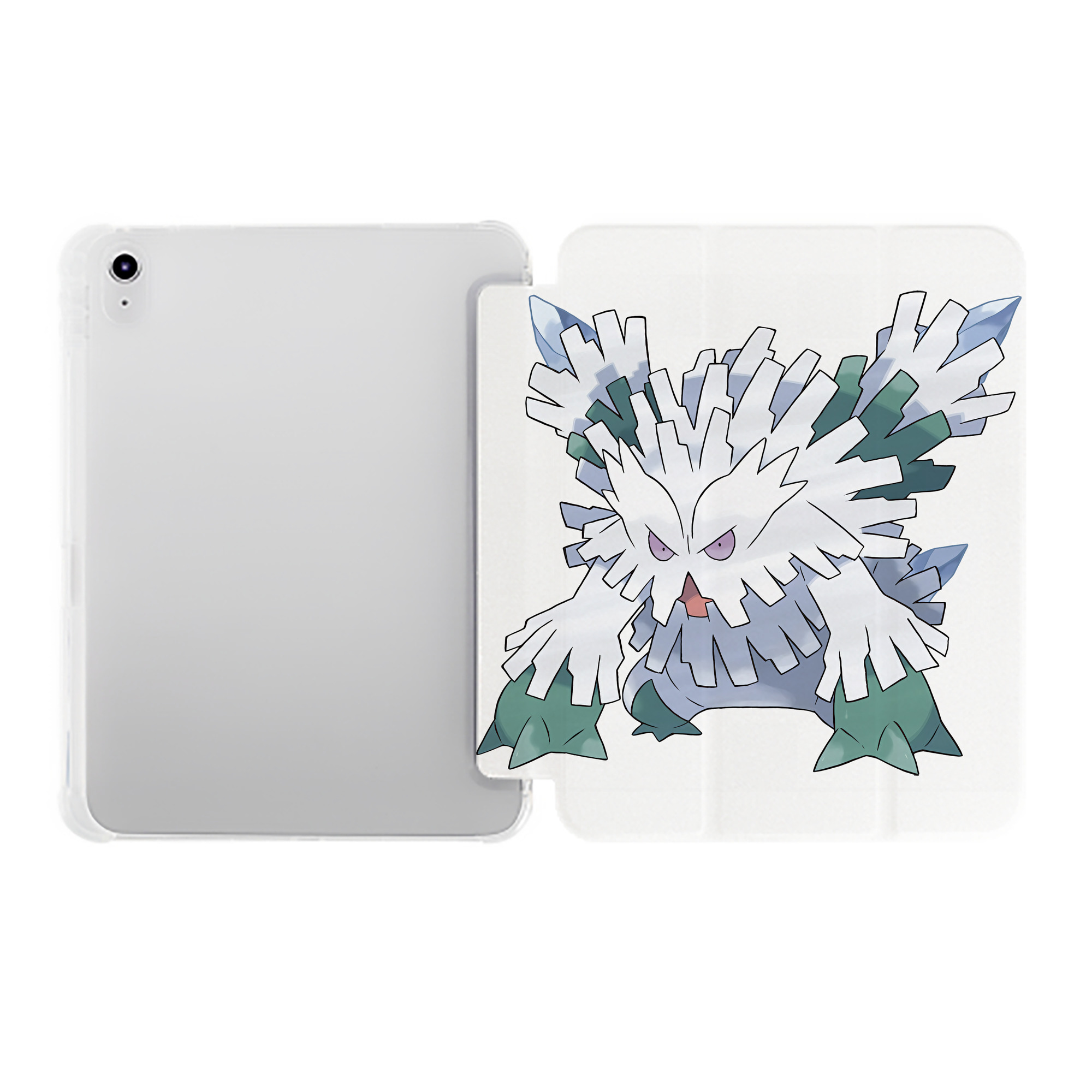 （画像用） ポケットモンスター Pokémon IPad ケース ペン収納付き 三つ折りスタンド PUレザー×シリコン 対応機種9.5/10.5/10.9インチ